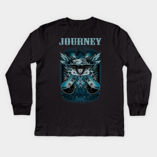 JOURNEY BAND Kids Long Sleeve T-Shirt